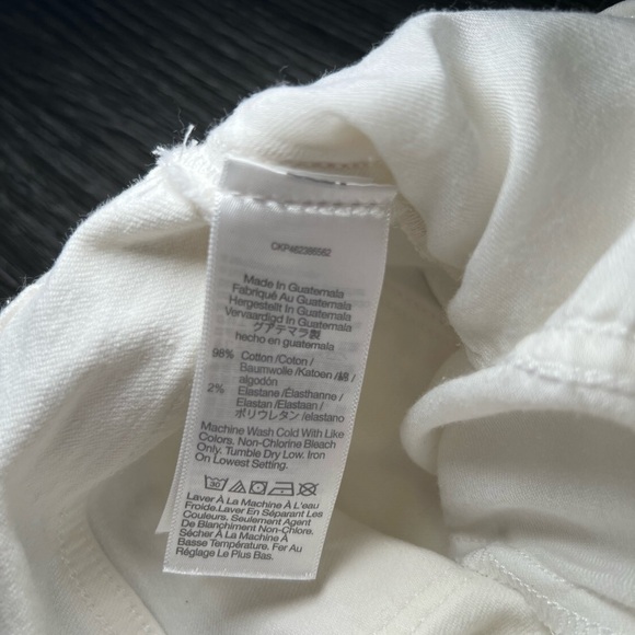 Madewell jeans white color size 26 - Picture 11 of 12